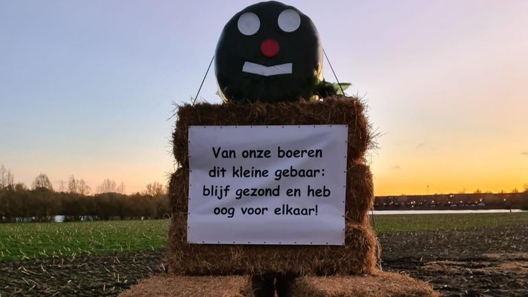 De pop zoals hij eerder op de dag was neergezet (foto: Corné van Roessel)