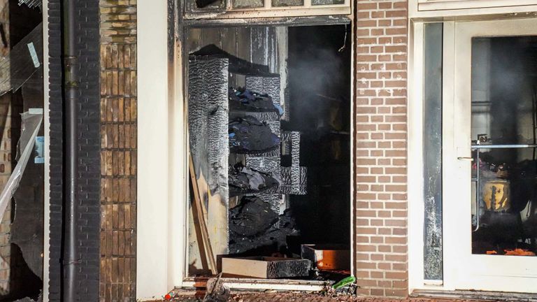 Volgens de politie is de ontploffing in Helmond veroorzaakt door een explosief (foto: Harrie Grijseels/SQ Vision).