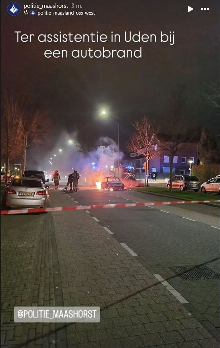 Foto: Instagram politie Maashorst