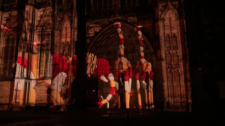 Ark van Noach maar dan in de Oeteldonkse kleuren (foto: Megan Hanegraaf).