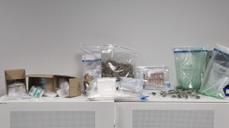 De drugsvondst (foto: politie.nl).