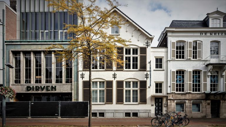 Het huis van Antoon Hermans aan de Keizersgracht in Eindhoven. (foto: Karin Borghouts)