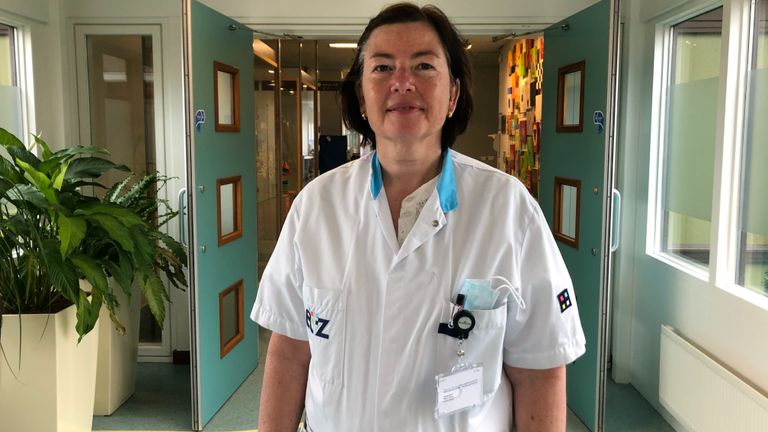 Manager Desirée Burger van de intensive care in het Elisabeth-TweeSteden Ziekenhuis (foto: ETZ).