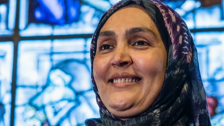 Djamila Mohammedi bleef kinderen opvangen en hielp veel ouders buiten werktijd (foto: Dankraam Tilburg). 