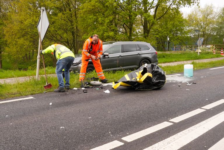 Hoe het ongeluk in Lieshout kon gebeuren, wordt onderzocht (foto: Harrie Grijseels/SQ Vision).