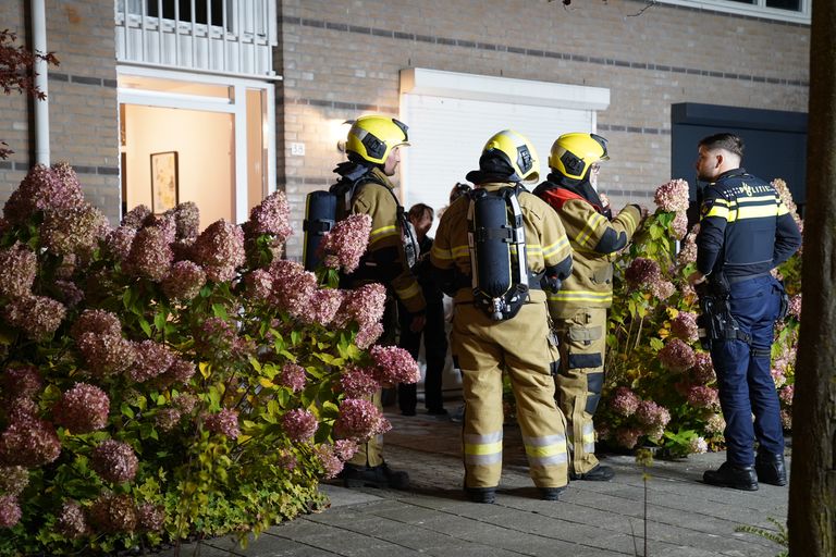 Brandweer en politie kwamen in actie na een brandmelding in Boxtel (foto: Bart Meesters/Meesters Multi Media/SQ Vision).