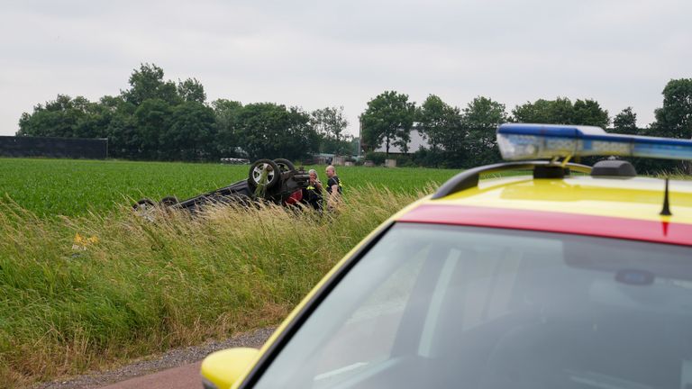 Hoe het ongeluk in Lith kon gebeuren, wordt onderzocht (foto: Gabor Heeres/SQ Vision).