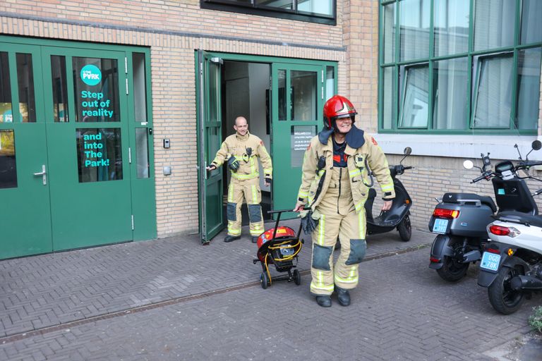 Een bewoner was in slaap gevallen nadat deze een pan op het vuur had gezet (foto: Arno van der Linden/SQ Vision).