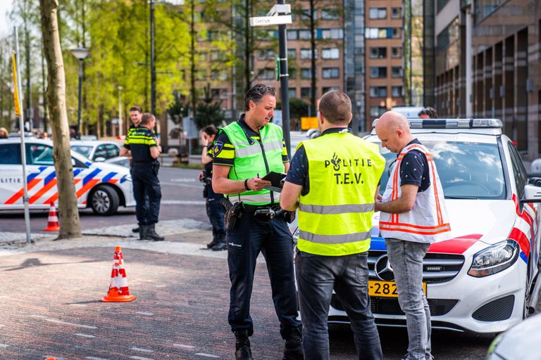 Bommelding in Eindhoven. (Foto: Sem van Rijssel / SQ Vision Mediaprodukties)