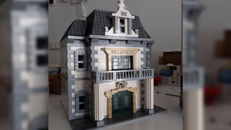 Nog meer Efteling: dit is Villa Volta van LEGO, gemaakt door Dennis.