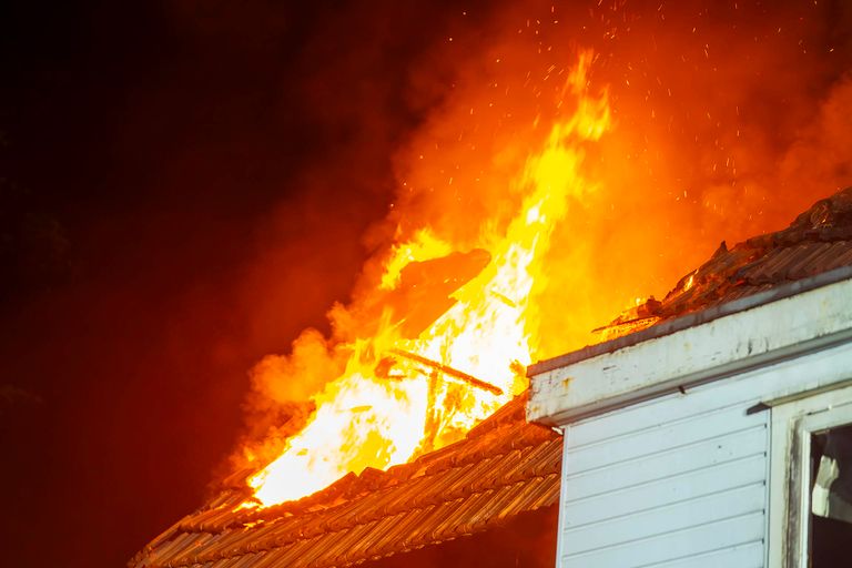 Woningbrand in Oss (foto Gabor Heeres/SQ Vision).