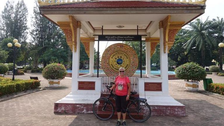 In Vientiane, Laos (foto: Angela Viljeer)