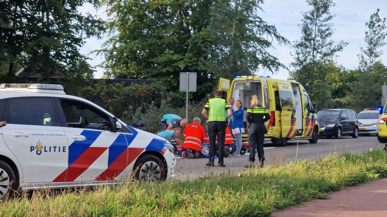 De aanrijding vond plaats bij een oversteekplaats in Best (foto: Noël van Hooft).