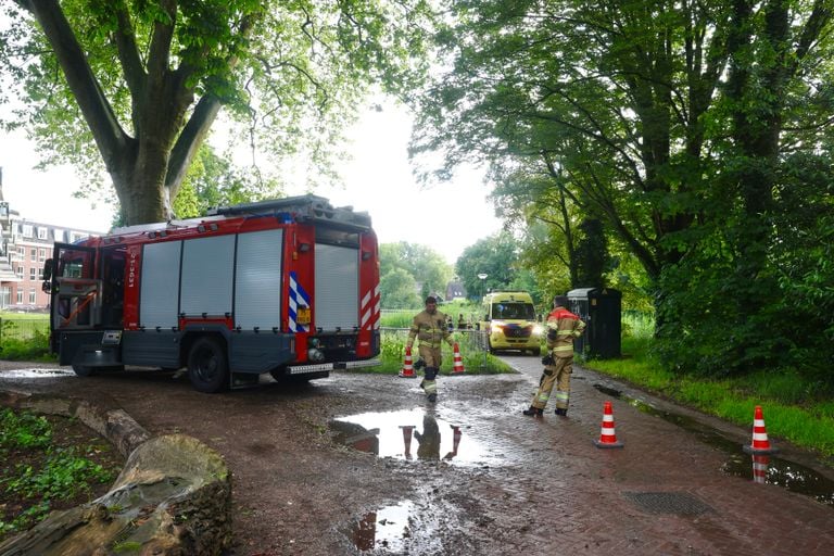 Er werden veel hulpverleners ingezet (foto: Sander van Gils/SQ Vision).