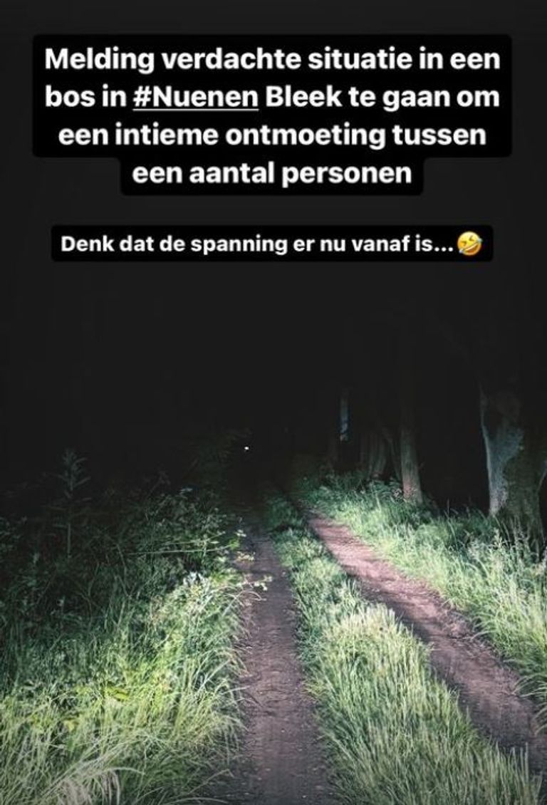 Foto: Instagram politie Frans