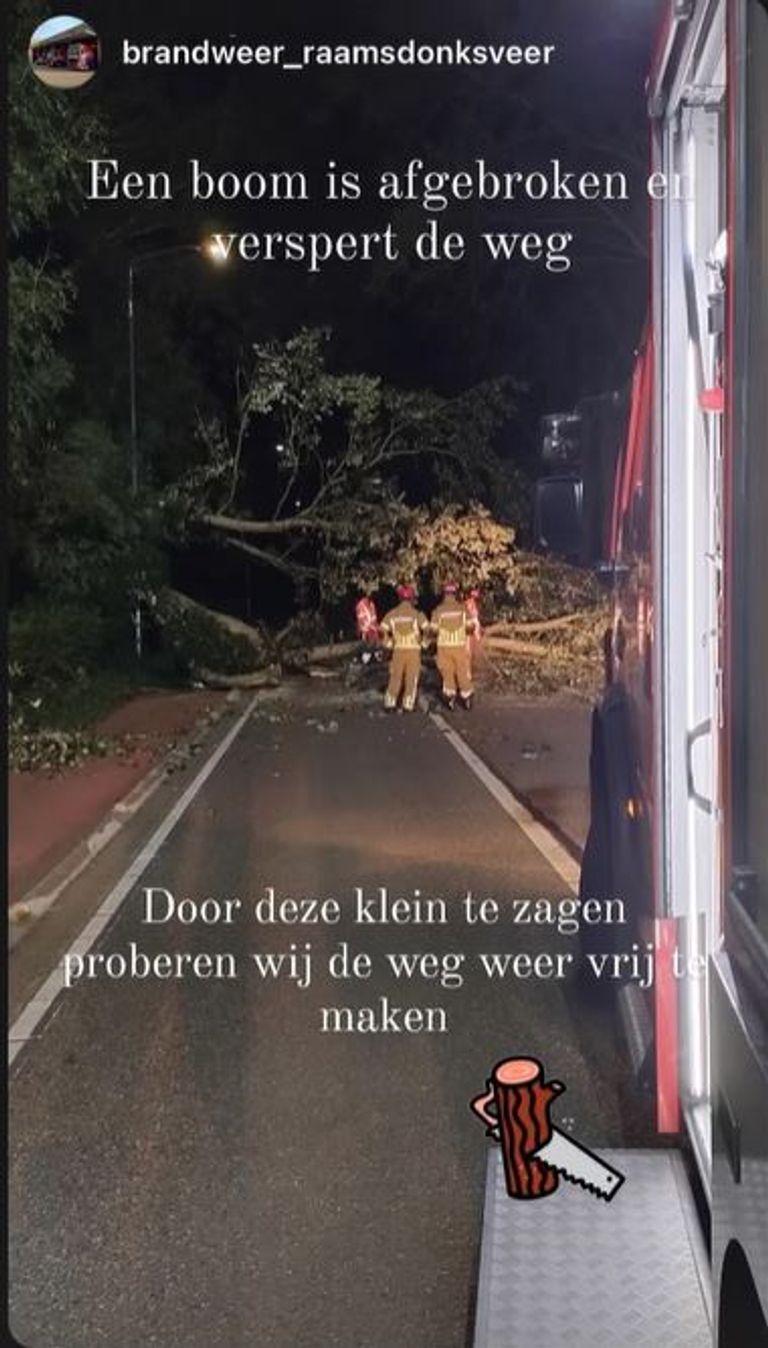 Foto: Instagram brandweer Raamsdonksveer