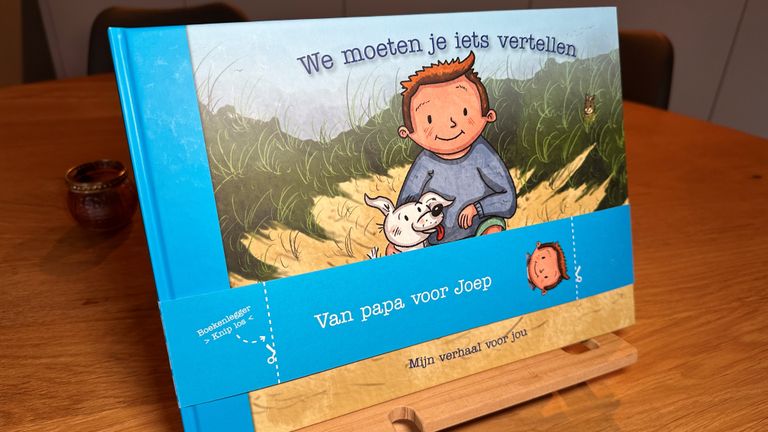 Het boek 'Mijn verhaal voor jou' (foto: Rogier van Son).