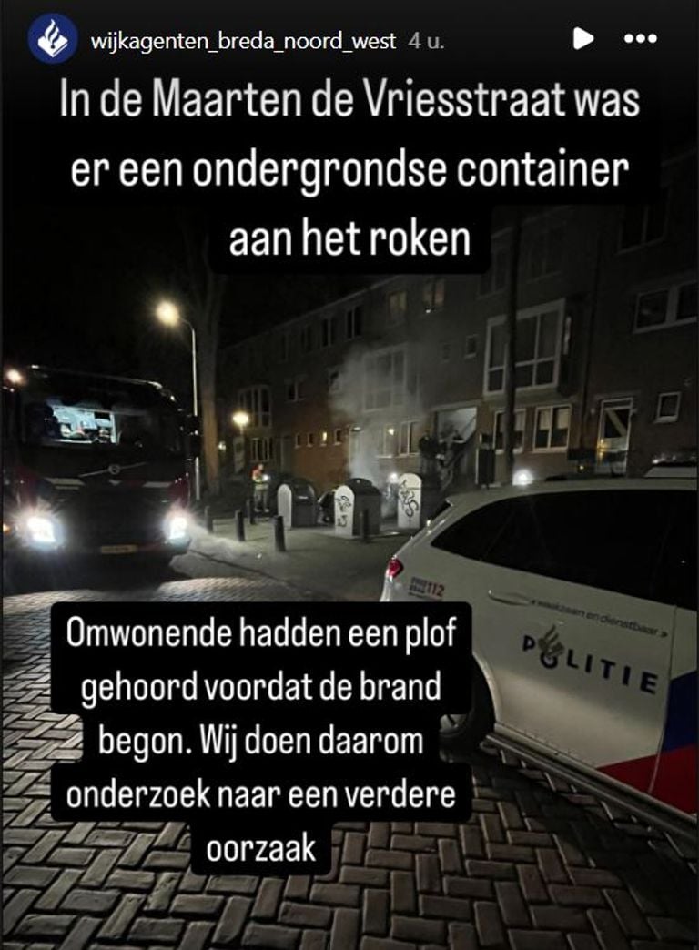 Foto: Instagram wijkagenten Breda Noordwest