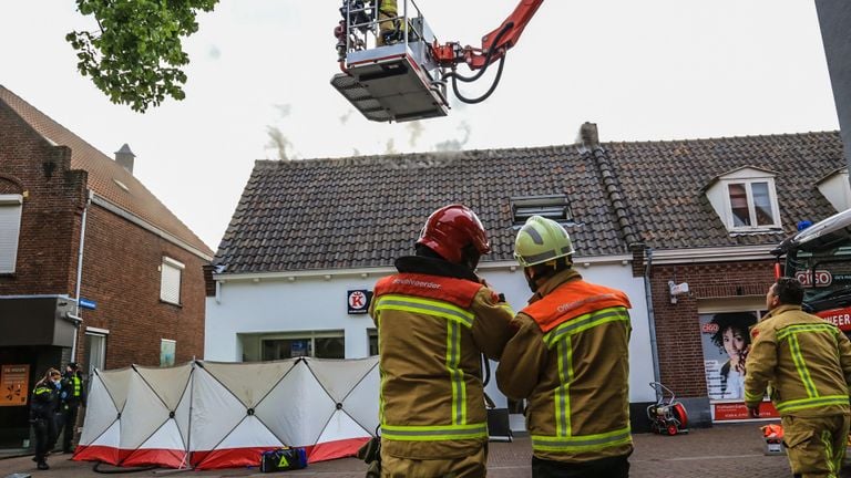 Verschillende hulpdiensten werden opgeroepen (foto: Harrie Grijseels/SQ Vision).