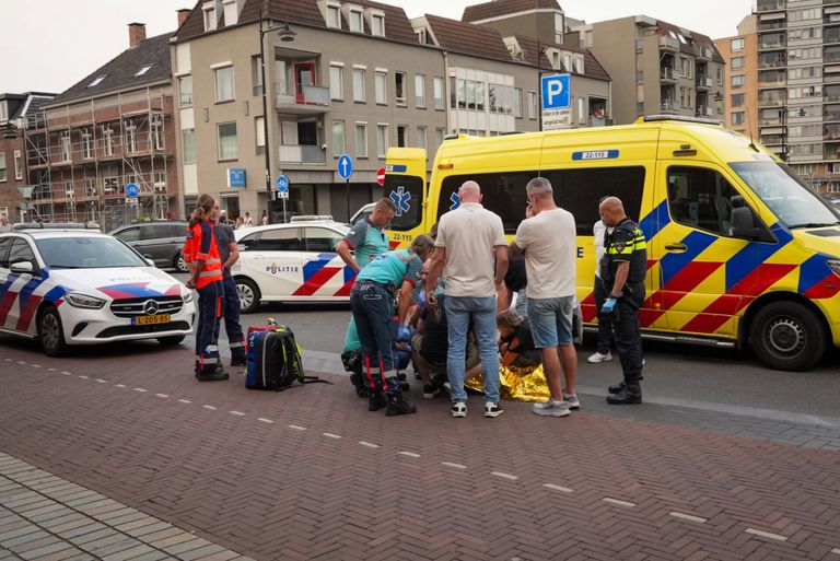 Er werden veel hulpverleners ingeschakeld (foto: SQ Vision).