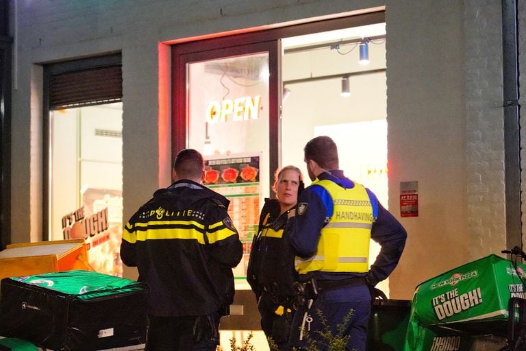 Grote controle op maaltijdbezorgers (foto: SQ Vision).