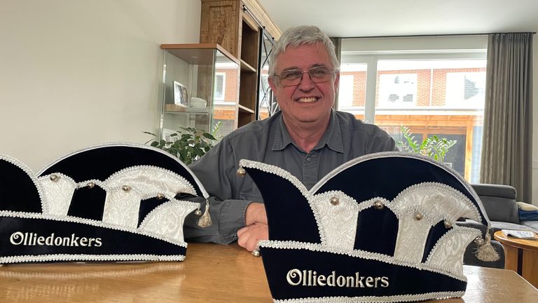 Jan der Kinderen, voorzitter van De Olliedonkers (Foto: Omroep Brabant). 