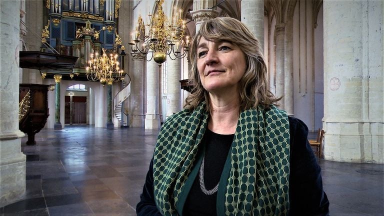 Directeur Marieke Wiegel van de Grote Kerk in Breda. (foto: Raoul Cartens)