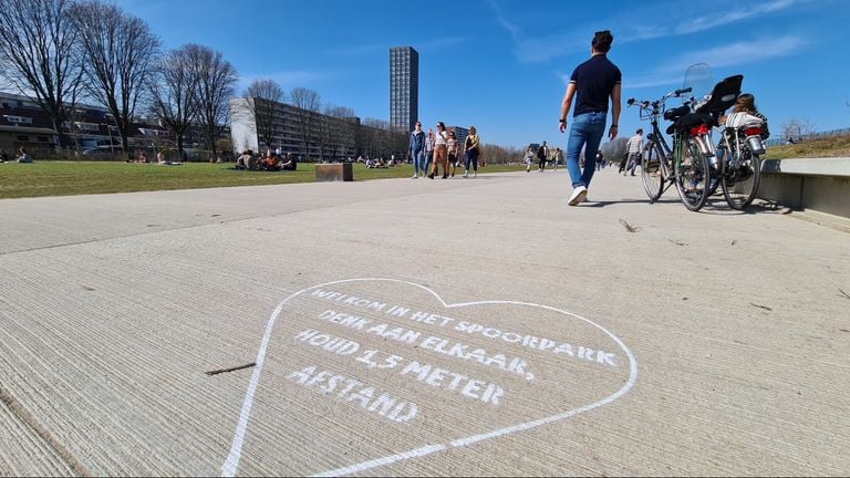 Het Spoorpark in Tilburg (foto: Noël van Hooft).