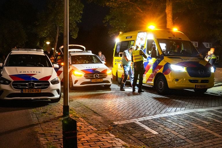 De aanrijding vond plaats op Lucas Gasselstraat in Helmond (foto: Harrie Grijseels/SQ Vision).