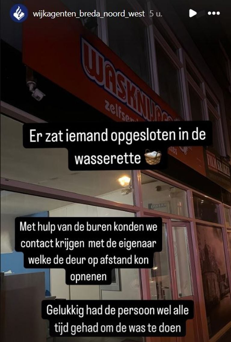 Foto: Instagram wijkagenten Breda Noord-West