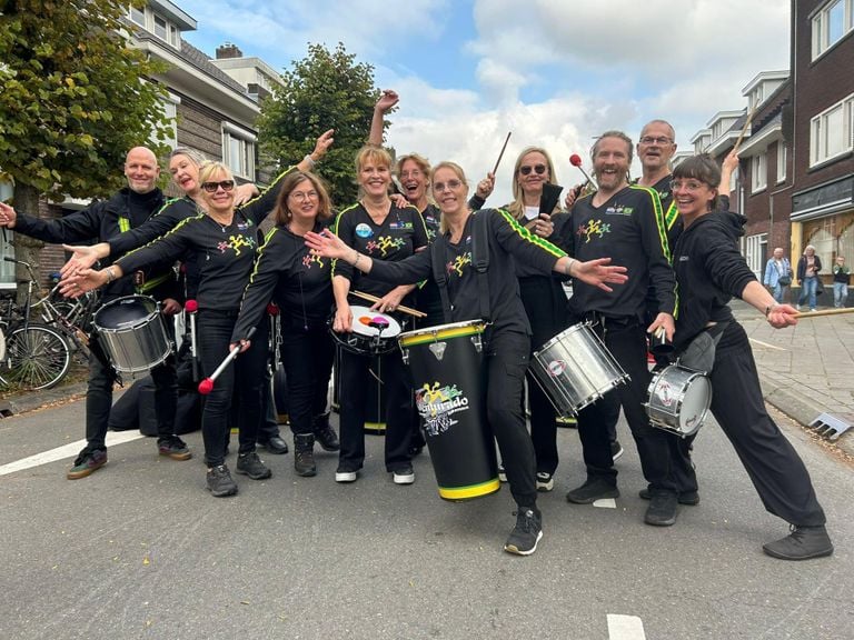 Muziek bij de ASML Marathon Eindhoven.
