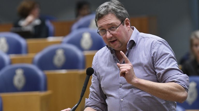 René Péters ergert zich aan de kloof tussen Den Haag en Brabant. (foto: ANP)