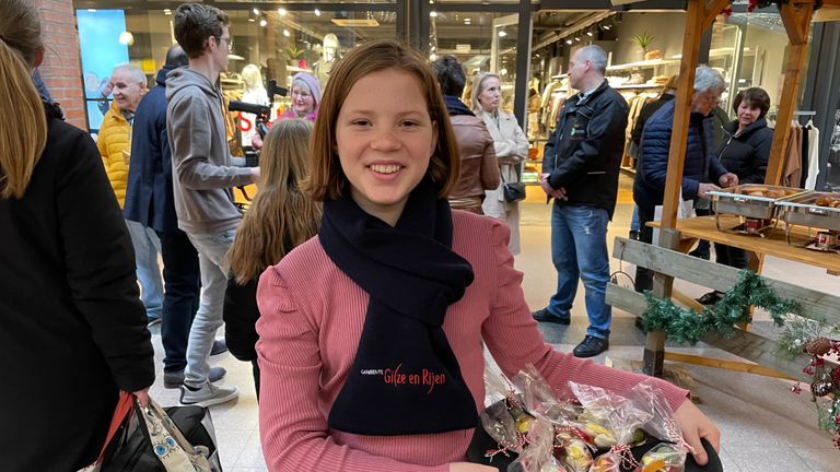 Jeugdburgemeester Cato de Visser van Gilze en Rijen (foto: Tom van den Oetelaar).