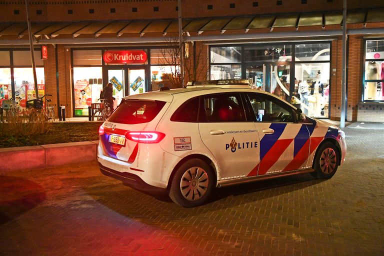 Overval op Kruidvat (foto: Rico Vogels/SQ Vision).