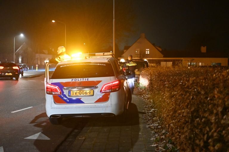 Auto in bosjes (foto: Perry Roovers/SQ Vision).