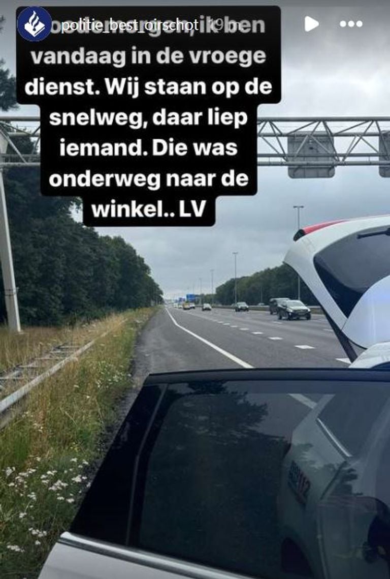 Foto: Instagram politie Best-Oirschot