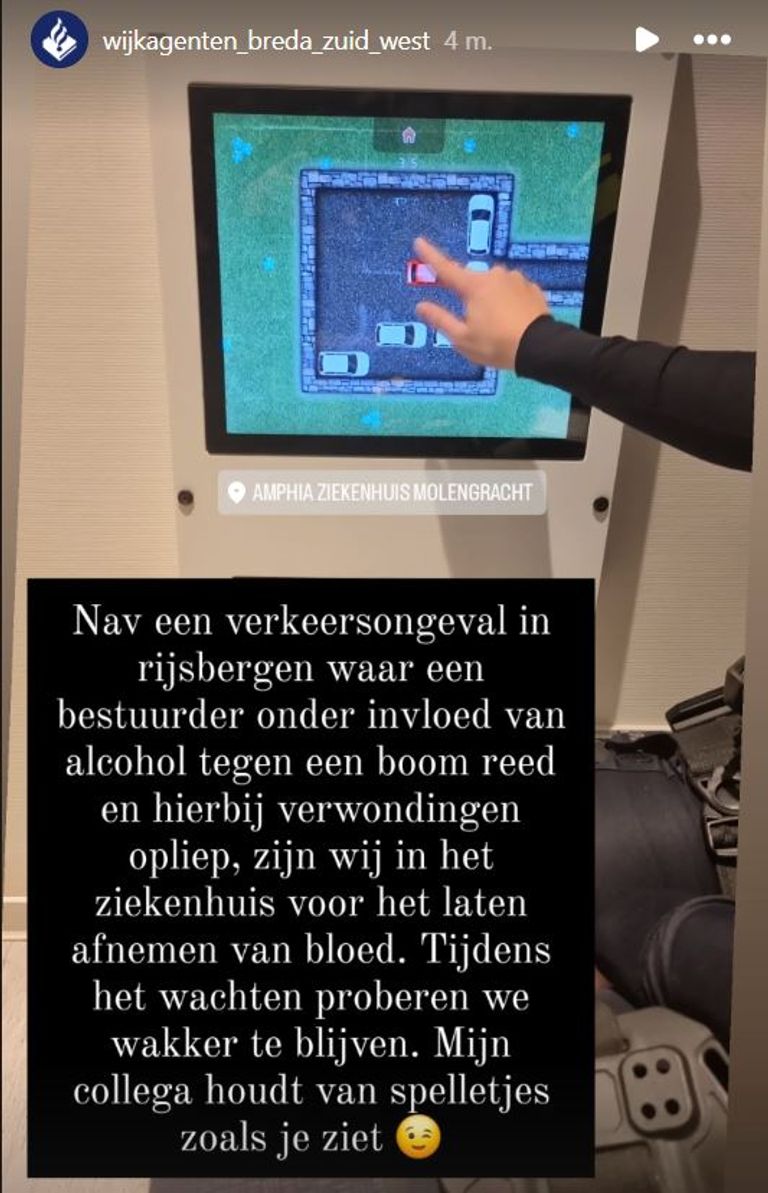 Foto: Instagram wijkagenten Breda Zuidwest