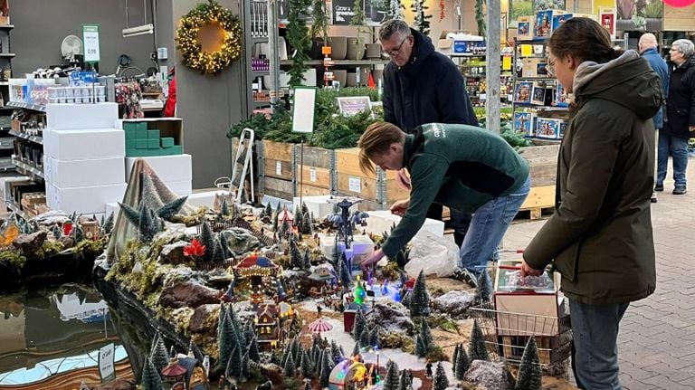 Major argument in the garden center due to large Christmas sales