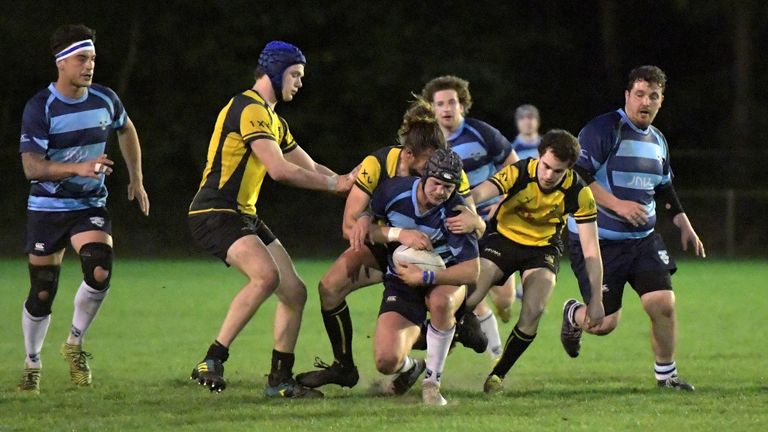 Rugbyers Oisterwijk Oysters in actie eerder dit jaar