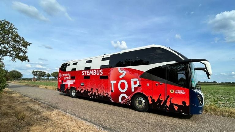 De Top 900 Stembus in vol ornaat. 