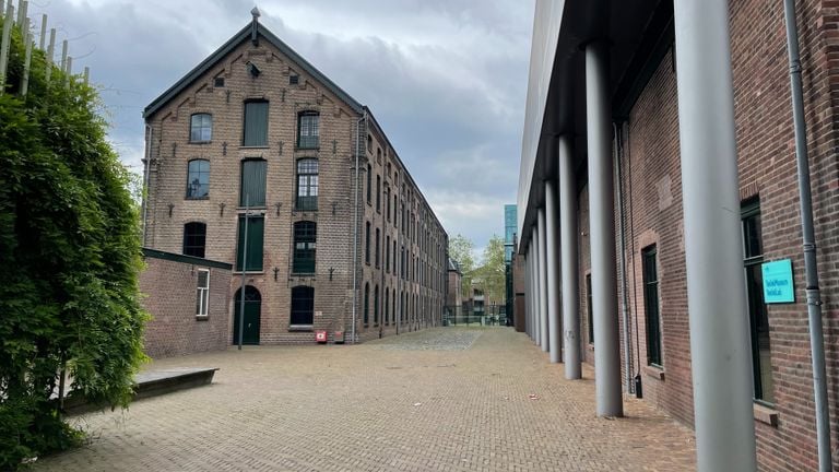 Het huidige plein achter het Textielmuseum (foto: Omroep Brabant).