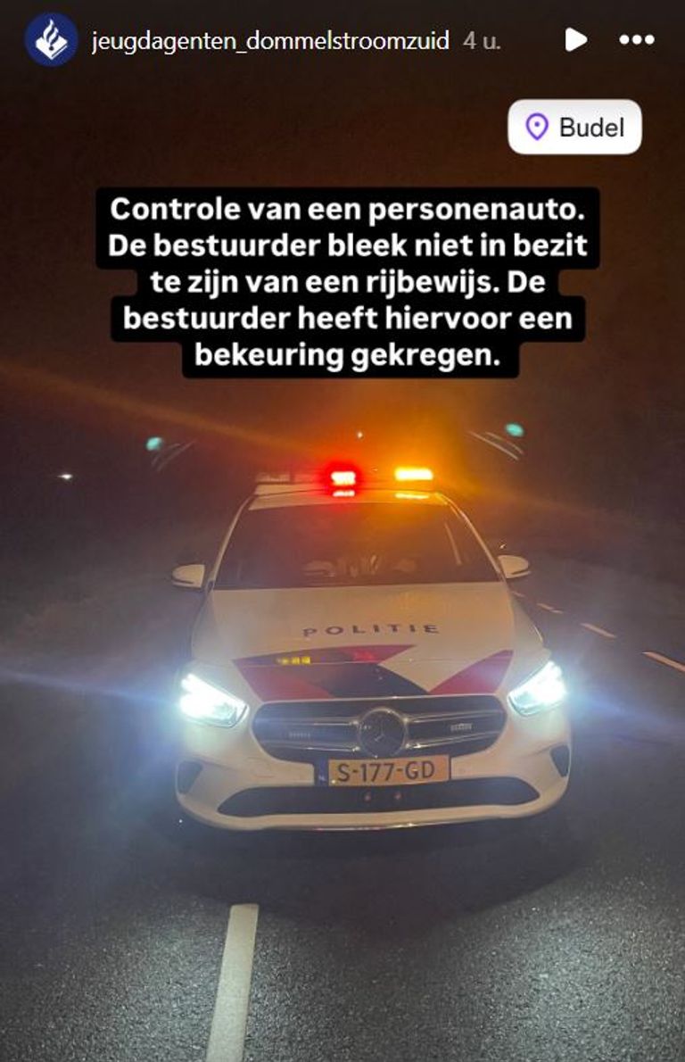 Foto: Instagram jeugdagenten Dommelstroom-Zuid