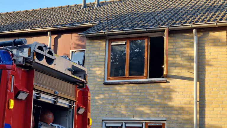 Brand in Seriwangstraat in Vught