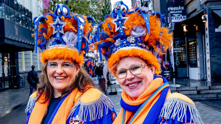 Oranje-blauw-oranje kan niet missen in Lampegat (foto: Marcel van Dorst).