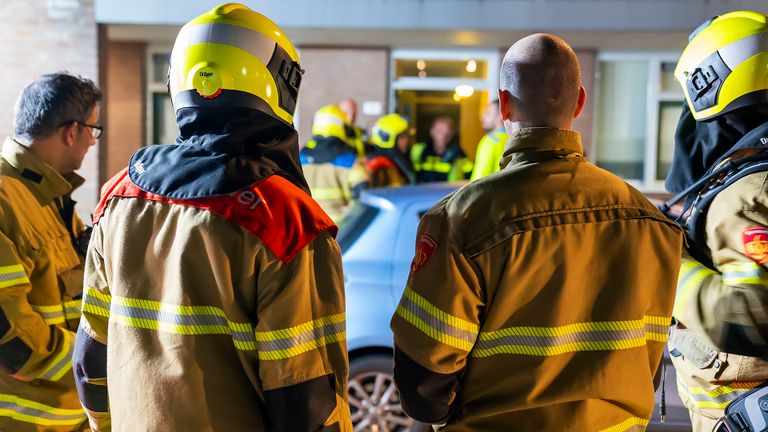 De ontploffing in Oss vond rond halftwee donderdagnacht plaats (foto: Gabor Heeres/SQ Vision).