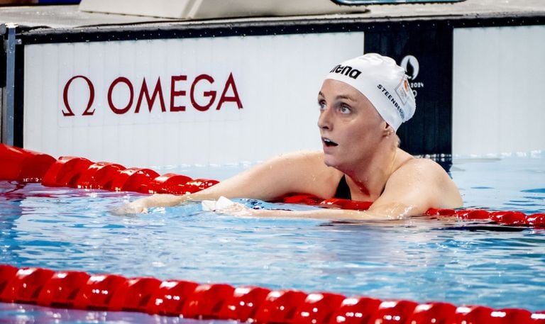 Marrit Steenbergen tijdens de Olympische Spelen in Parijs (foto: ANP 2024/Robin Utrecht).