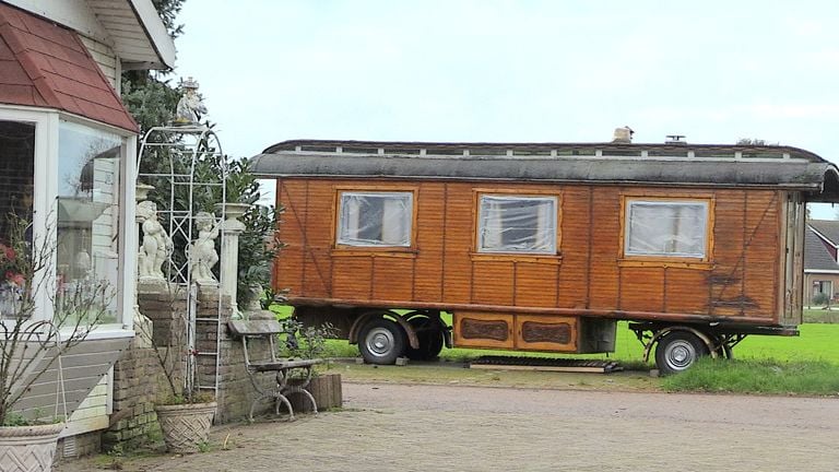 Een woonwagen met cultuurhistorische waarde.