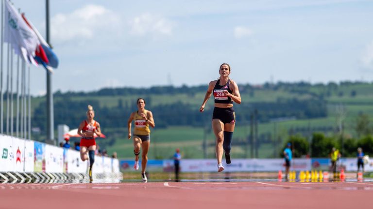 Kimberly Alkemade. (Foto: IMAGO/BEAUTIFUL SPORTS/Tobias Lackner)