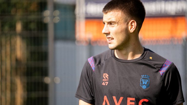 Miodrag Pivaš, verdediger van Willem II. (Foto: Willem II Media)