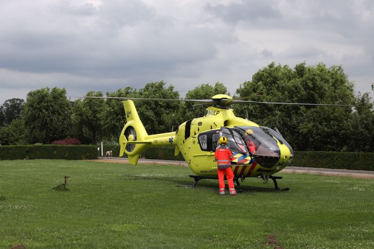 De traumahelikopter (foto: Sander van Gils/SQ Vision Mediaprodukties).
